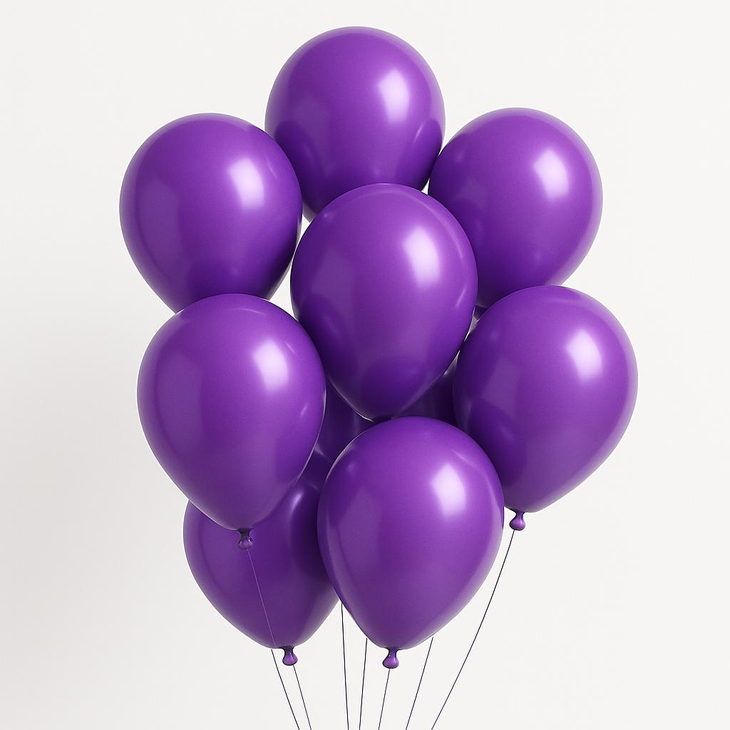 Purple Pearl Balloons-10" & 12"| Packs of 50 & 100