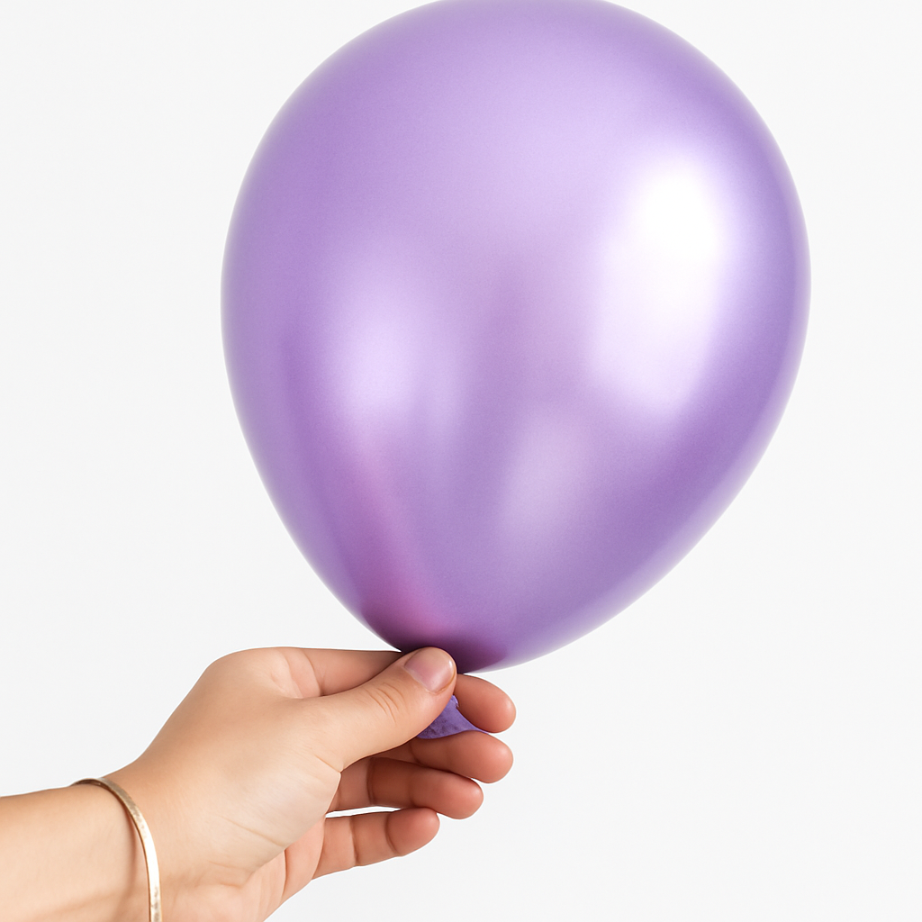 Metallic Purple Balloons 12" | Premium Party Balloons for Birthday, Wedding & Event Decoration