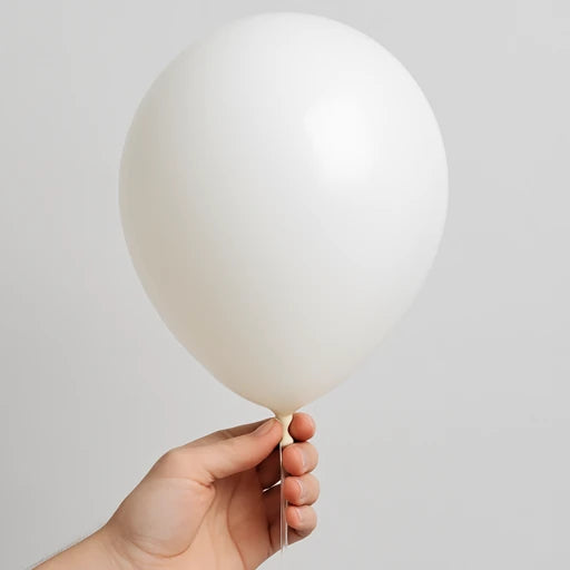 Matte White Balloons – 10” & 12” | Premium Latex | 50 or 100-Pack | Elegant Party Deco